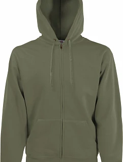 Fruit of the Loom Premium mikina s kapucňou 16.2034 classic olive