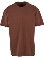 Build your Brand BY 102 Tričko oversize z hustej bavlny 56.0102 čokoládovo hnedé Build your Brand BY 102 Tričko oversize z hustej bavlny 56.0102 čokoládovo hnedé