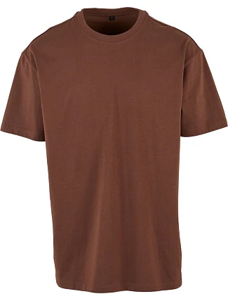 Build your Brand BY 102 Tričko oversize z hustej bavlny 56.0102 čokoládovo hnedé Build your Brand BY 102 Tričko oversize z hustej bavlny 56.0102 čokoládovo hnedé