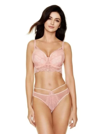 Dámska podprsenka Charlize-B4 Svetloružová - Gorteks Dámska podprsenka Charlize-B4 Svetloružová - Gorteks