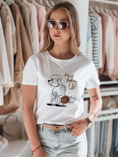 Dámske tričko LUMIFIT Pudle white FashionStreet RY2738