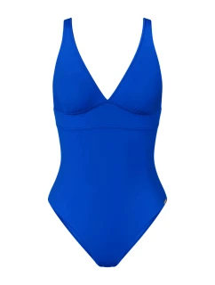 Dámske jednodielne plavky Summer Twist OP 02 - BLUE - modrá 7446 - TRIUMPH