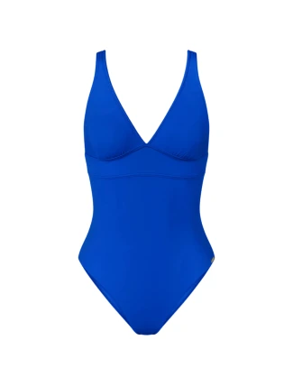 Dámske jednodielne plavky Summer Twist OP 02 - BLUE - modrá 7446 - TRIUMPH