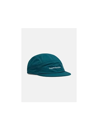 Čiapka PEAK PERFORMANCE Trail Cap, zelená farba Čiapka PEAK PERFORMANCE Trail Cap, zelená farba