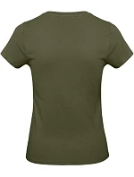 B&C #E190 /women Dámske tričko z hrubej bavlny 01.004T urban khaki B&C #E190 /women Dámske tričko z hrubej bavlny 01.004T urban khaki