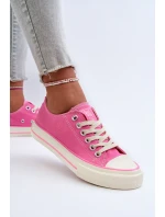 Niskie Trampki Damskie Big Star NN274271 Różowe