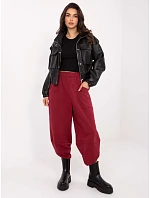 Tepláky RV DR 9719 1.22 bordová