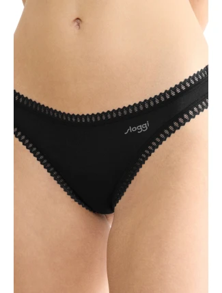 SLOGGI GO CRUSH TANGÁ 3PACK BLACK