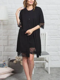 Dámsky župan s nočnou košeľou Adéla