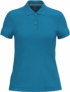 Kariban K 242 Dámske polo tričko z piké 20.K242 tropical blue