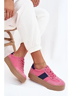 Dámske semišové tenisky Big Star TT274164 Pink Dámske semišové tenisky Big Star TT274164 Pink