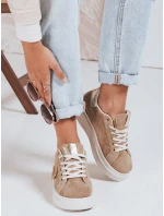 FashionStreet béžové dámske tenisky ZY1067 FashionStreet béžové dámske tenisky ZY1067