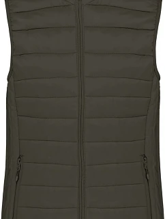 Kariban K 6114 Dámska ľahká vesta 20.6114 tmavá khaki