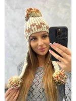 Dámska klapka na uši Nadia K321 béžová