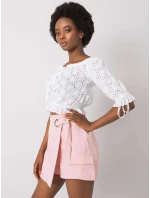 DHJ šortky SN 9858.09P svetlo ružová DHJ šortky SN 9858.09P svetlo ružová