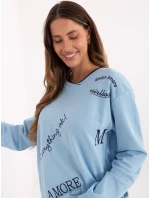 Blúzka RV BL A968.00 svetlomodrá