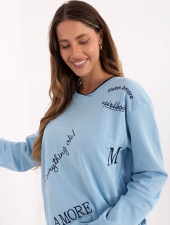 Blúzka RV BL A968.00 svetlomodrá