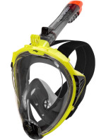 AQUA SPEED Potápačská maska s plnou tvárou Drift Yellow/Black Pattern 38