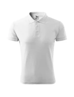 Pánska polokošeľa Pique biela