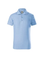 Detské tričko Pique Polo sky blue