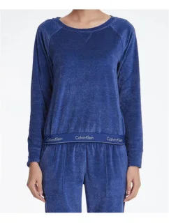 Dámska mikina QS6146E-6YN modrá - Calvin Klein