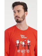Pánske pyžamo dlhé Santa