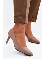 Lodičky s ihlovým podpätkom model 226093 Krok vo veľkom štýle Lodičky s ihlovým podpätkom model 226093 Krok vo veľkom štýle