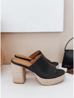 Dámske žabky HOTTRENDY black FashionStreet ZY0989 Dámske žabky HOTTRENDY black FashionStreet ZY0989