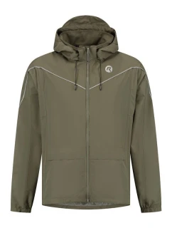 Rogelli bunda do dažďa ESSENTIAL zelená S