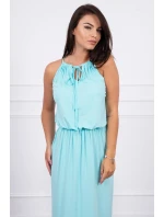 Boho šaty s peplum plisé Boho šaty s peplum plisé