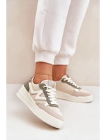 Buty Sportowe Damskie Na Platformie Panterka Zielone Lorori