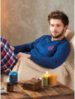 Kľúč MNS 613 B24 Flanelové pánske pyžamo M-2XL Kľúč MNS 613 B24 Flanelové pánske pyžamo M-2XL