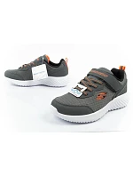 Detská športová obuv Skechers Bounder na suchý zips, ľahká, módna, sivá Detská športová obuv Skechers Bounder na suchý zips, ľahká, módna, sivá