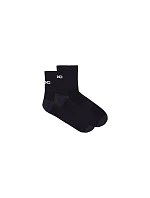 Cyklistické ponožky POC Cadence Road Short Socks, čierne
