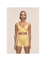 Dámske tréningové legíny CASALL Ultra High Waist Hot Pant, žltá farba Dámske tréningové legíny CASALL Ultra High Waist Hot Pant, žltá farba