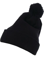 Flexfit 1501P Pletená čiapka s bambulou 55.501P čierna Flexfit 1501P Pletená čiapka s bambulou 55.501P čierna