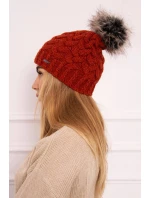 Fleecová čiapka Daria K217 červená