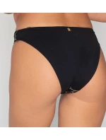 Spodný diel plaviek - 93677 - Hunter - čierny/zvierací vzor - Luna