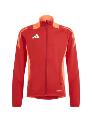 Detská mikina adidas Tiro 24 Competition Training červeno-oranžová IR5500