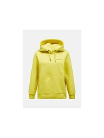 Dámska mikina PEAK PERFORMANCE W Original Small Logo Hood, žltá, pánska Dámska mikina PEAK PERFORMANCE W Original Small Logo Hood, žltá, pánska