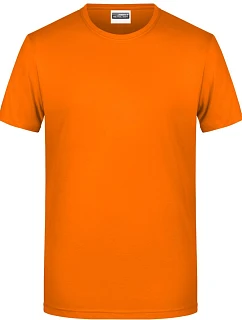 Daiber 8008 Pánske tričko z bio bavlny 02.8008 oranžové