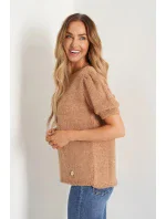 Dámsky sveter s krátkym rukávom N100 - Lemoniade