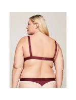 Dámska podprsenka UW0UW04750 VLP bordová - Tommy Hilfiger