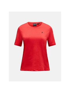 Tričko PEAK PERFORMANCE Explore Graphic Tee Women, červené