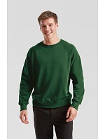 Fruit of the Loom Classic Raglan Sweat – mikina s raglánovými rukávmi 16.2216, tmavomodrá