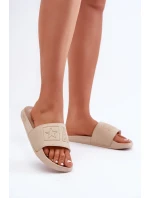 Dámske penové papuče Big Star OO274043 Beige