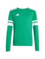 Adidas Squadra 25 detské tričko s dlhým rukávom zelené JN7491