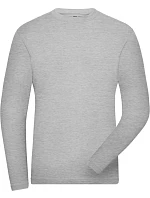 Daiber JN 1804 Pánske pracovné elastické tričko – Solid 02.1804 šedá melírovaná Daiber JN 1804 Pánske pracovné elastické tričko – Solid 02.1804 šedá melírovaná