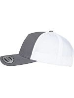 Flexfit 6506 5-panelová retro trucker čiapka 55.6506 sivá/biela Flexfit 6506 5-panelová retro trucker čiapka 55.6506 sivá/biela