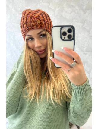 Veselá fleecová čiapka K225 hnedá Veselá fleecová čiapka K225 hnedá